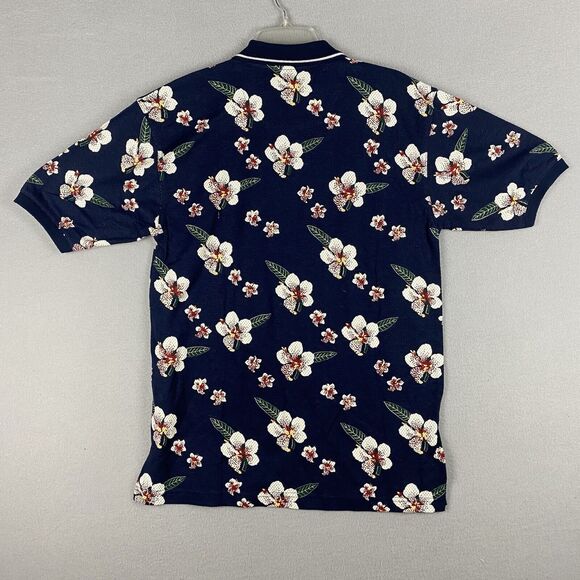 Bugle Boy Hawaiian Polo Shirt Men’s Size Small Short Sleeve Golf Vintage Aloha - Picture 2 of 7
